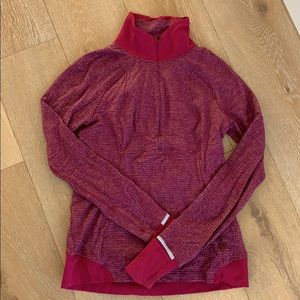 Lulu Lemon warm long sleeve/ light jacket